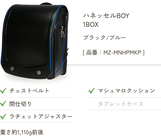 ハネッセルBOY BOX