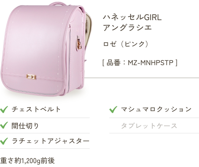 ハネッセルGIRL アングラシエ