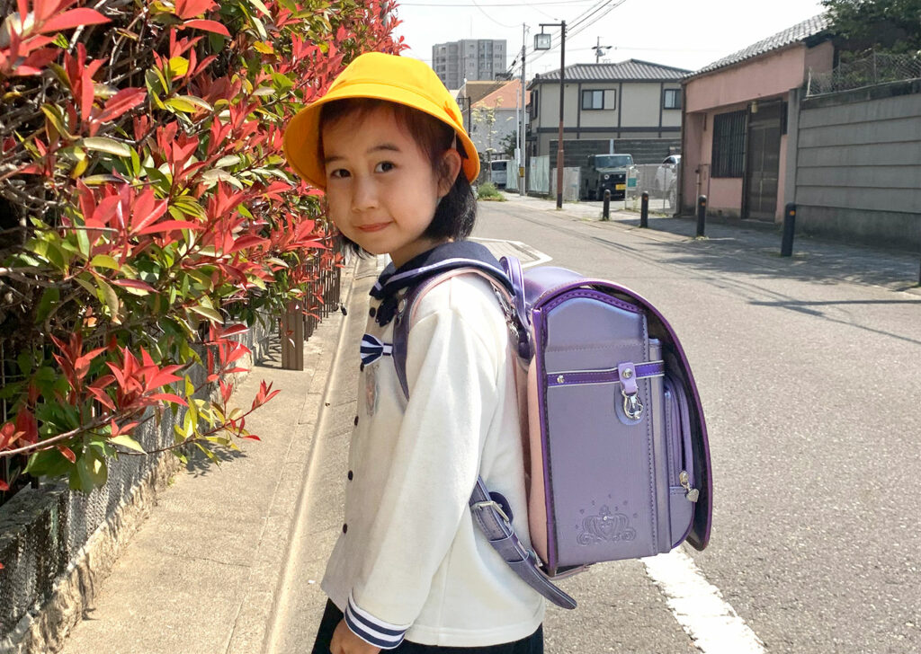 自分で選んだランドセルがとってもお気に入り！