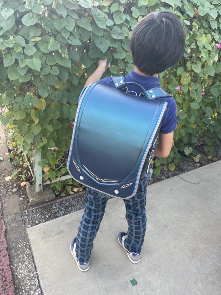 ３年生になった今でもお気に入りのランドセルです