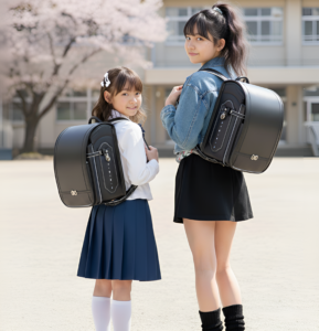 🎒 【速報】女の子の「黒いランドセル」がおしゃれ!清楚にもギャルにもハマる新定番スタイル